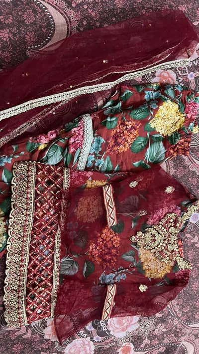 Red and Golden sharara