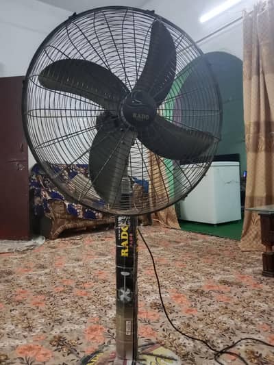 pedestal fan new condition may hay