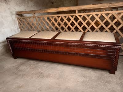 Premium Solid Wood Dewan for Sale | Heavy Quality & Elegant Design