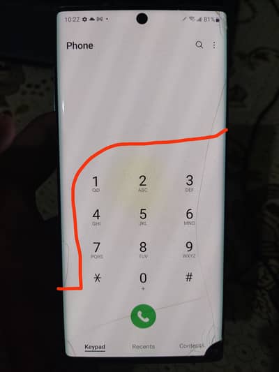 Samsung Mobile Note 10