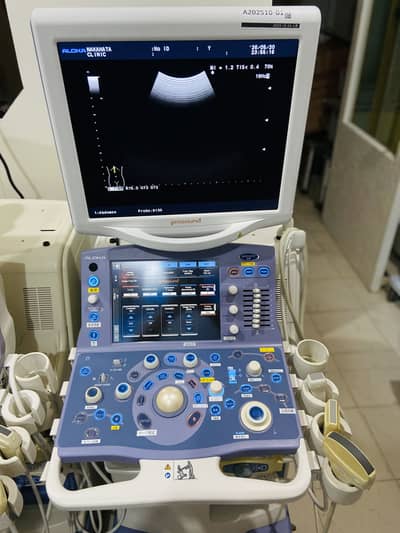 Hitachi Aloka Prosound Alfa 07 colour doppler