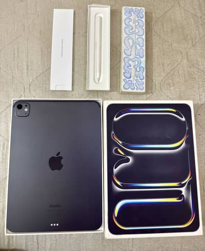 iPad Pro M4 With Pencil Pro Complete Box