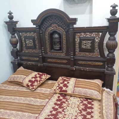 chinioti king size bed for sale