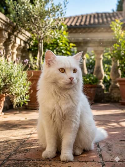 Persian tamp washroom trained  cat male