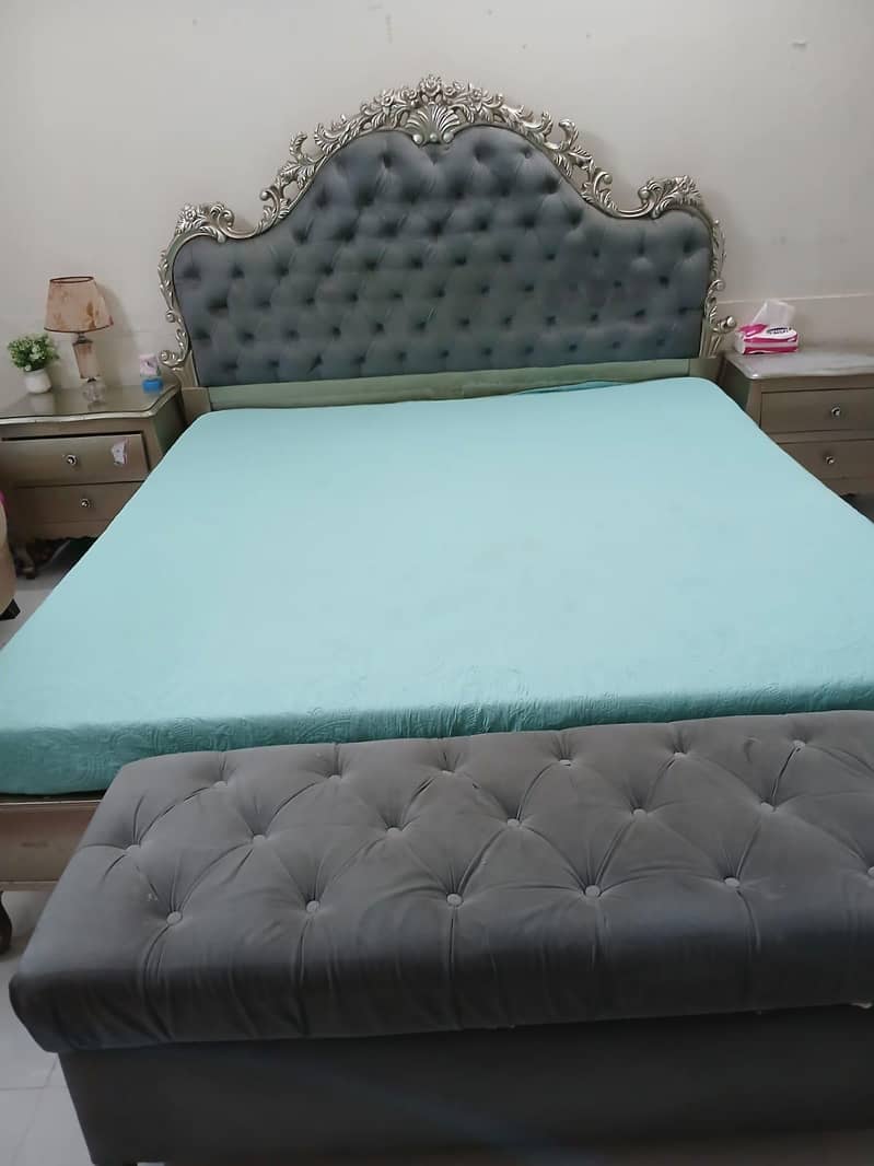 Bed Set including side tables dressing table 0