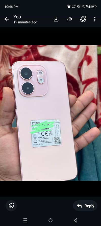 new model infinx smart 9 hd galas brak hai 100 chalta hai box mobile