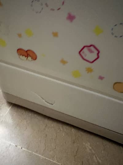 Plastic wardrobe for kids
