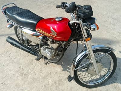 Honda cg 125 self start 22 model