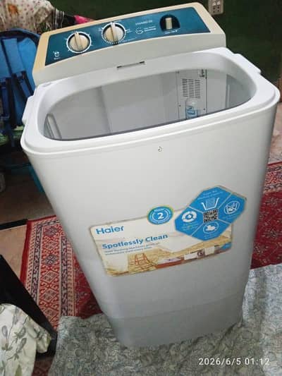 Haier washing machine twin tub model number HWM-80-50