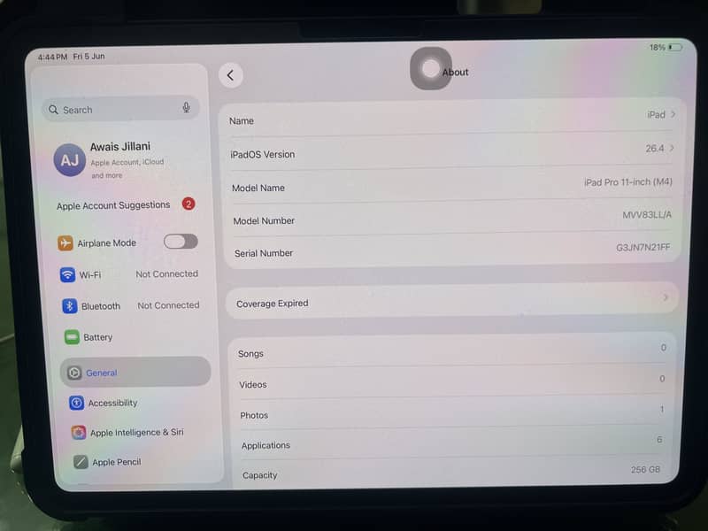 Ipad pro m4 4