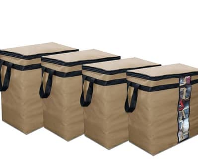 Premium Large Storage Bags – Pack of 4