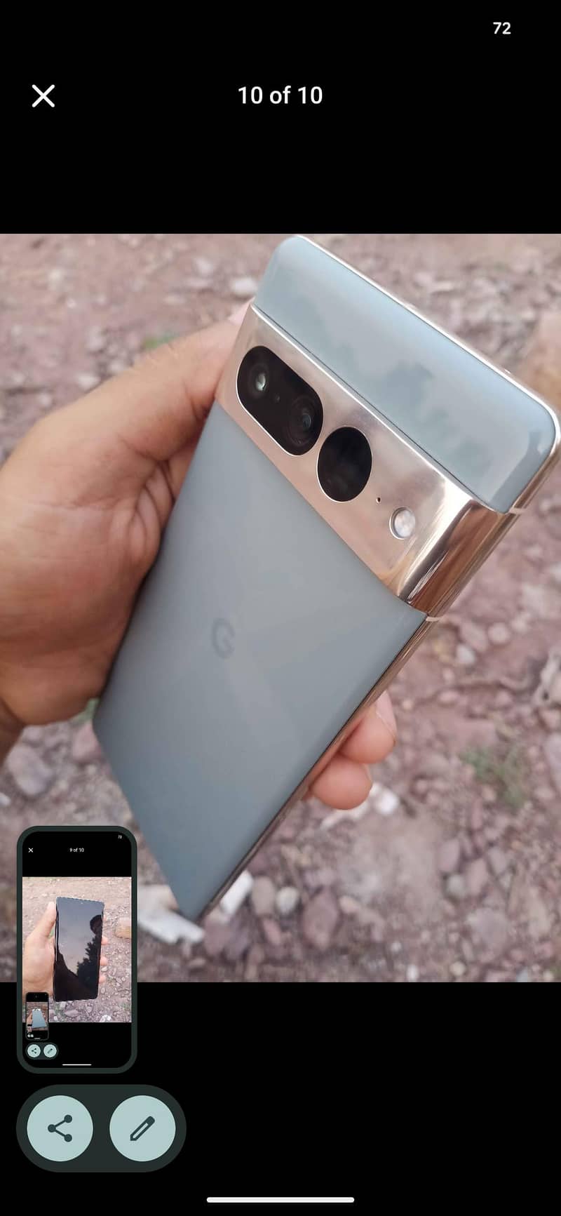 Google Pixel 7 Pro 9