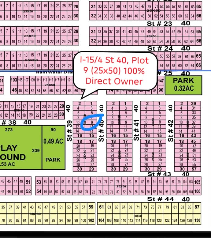 Direct Owner Plot List 25x50 0
