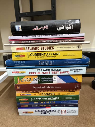 CSS Preparation Books/ Magazine set of 18 - Brand New
