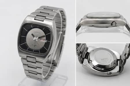 Vintage Seiko 5 Automatic 6309-6010 R | Day-Date |37mm stainless steel