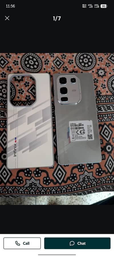 Infinix Note 50 Pro 12 gb 256 memre