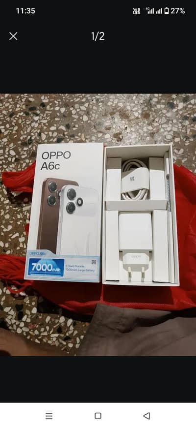 OPPO A6k mobile