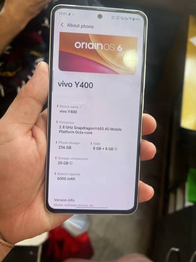 Vivo Y 400
