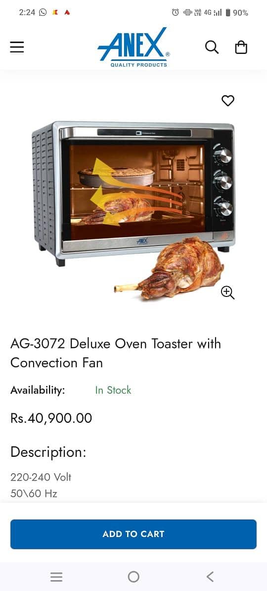 baking oven 8
