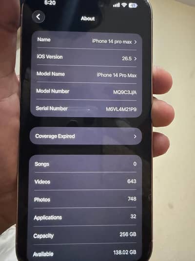 Apple iPhone 14 Pro Max