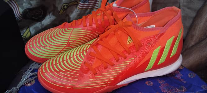 Football Shoes with shock observing technology made in Indonesia,