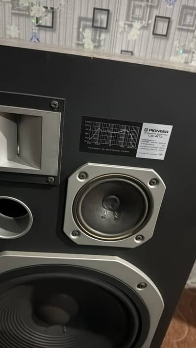 Poineer CS-403 Made In Japan power full speaker Total original