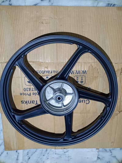 125 alloy Primo rim with warranty