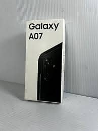Samsung Mobile A07 4G with all accessories