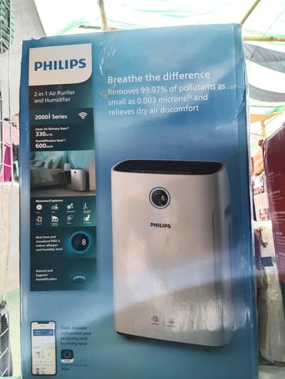 Air purifier and humidifier Philips