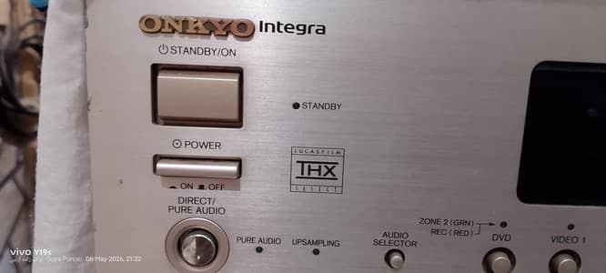 Onkyo integra  TX DS 898 7.1 amplifier (220V) (630) watt ka ha