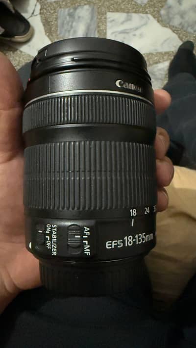 EFS 18-135 mm lens canon