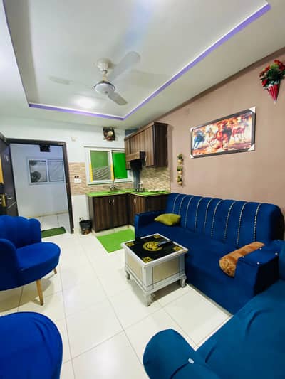 Per day one bedroom available for rent in e11 Islamabad