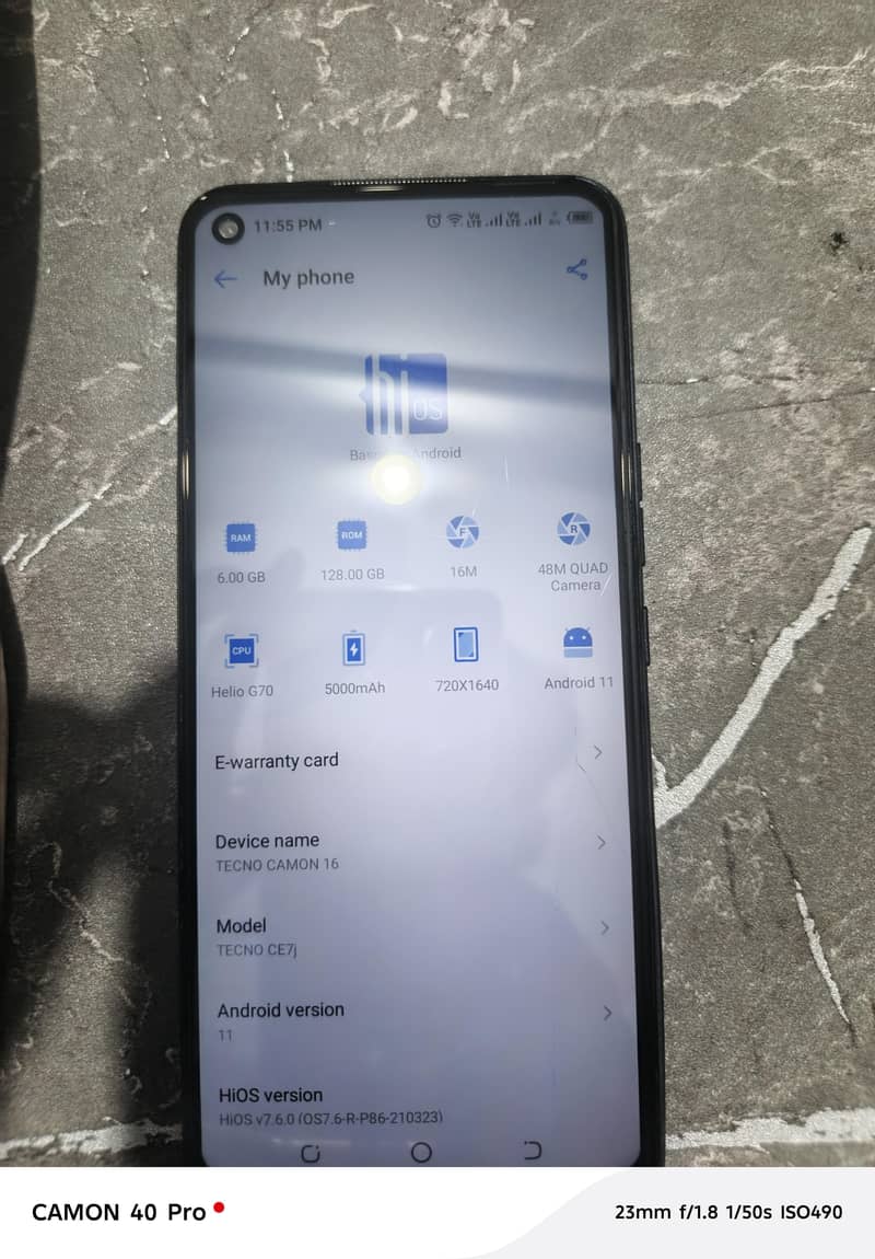 Tecno Camon 16 2