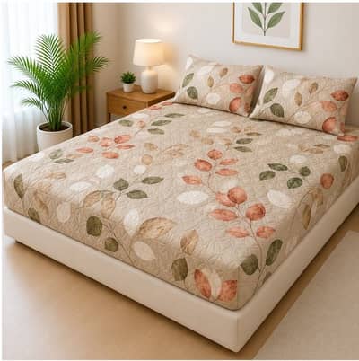 WATERPROOF QUILTED MATTRESS COVER | PRINTED MATTRESS COVER |