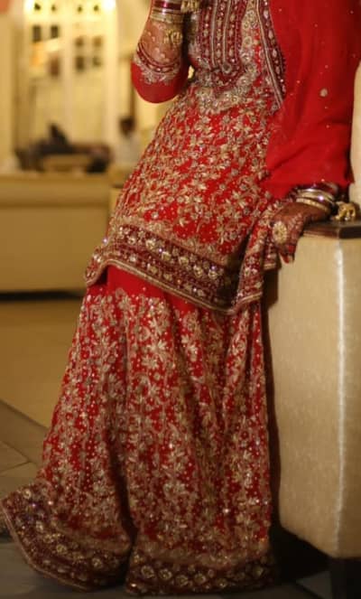 barat bridal dress