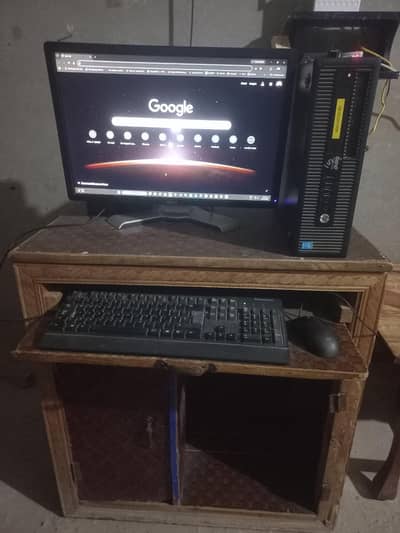 HP Core i5 4th Gen - 16gb Ram/ SSD/ HDD - 20 inch Dell Monitor