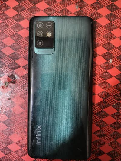 Infinix Note 10 pta proved box charger available