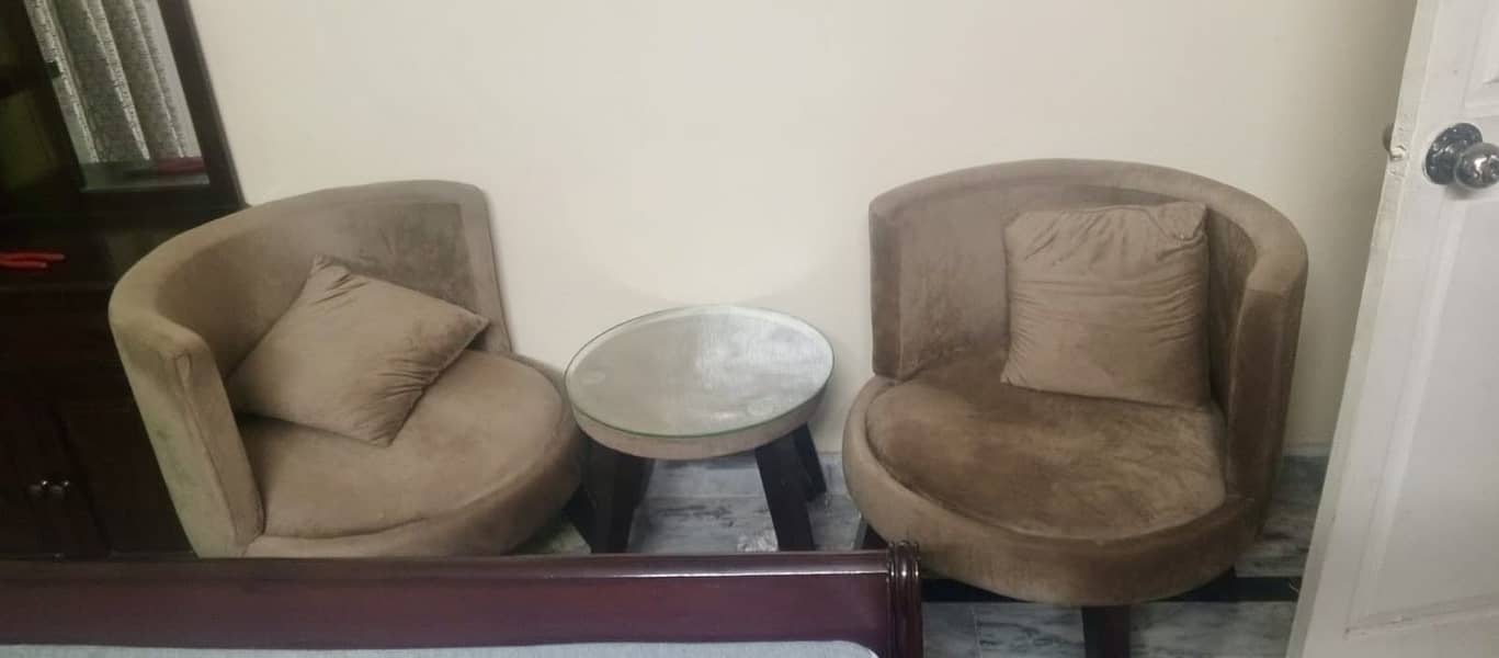 Coffee set sofas with table 0