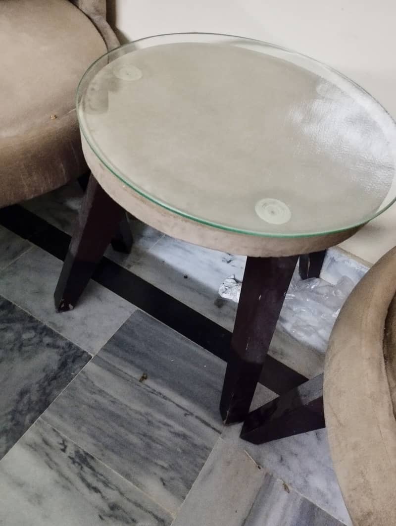 Coffee set sofas with table 1