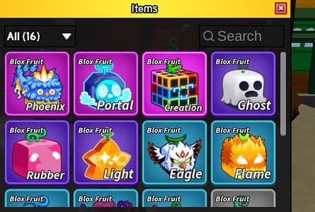 BLOX FURITS ALL IN 250this is not all furits i also have more furits