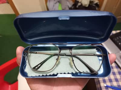 Transparent anti-glare and photochromic (darken in sunlight) glasses.