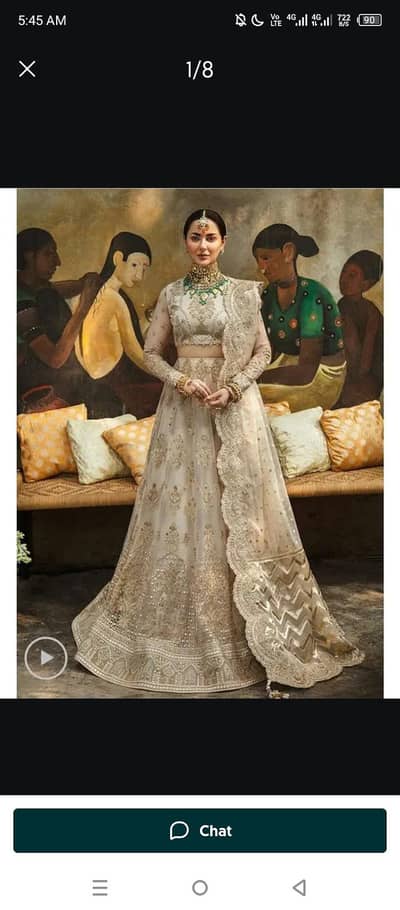 Afroza birdal nikah wear