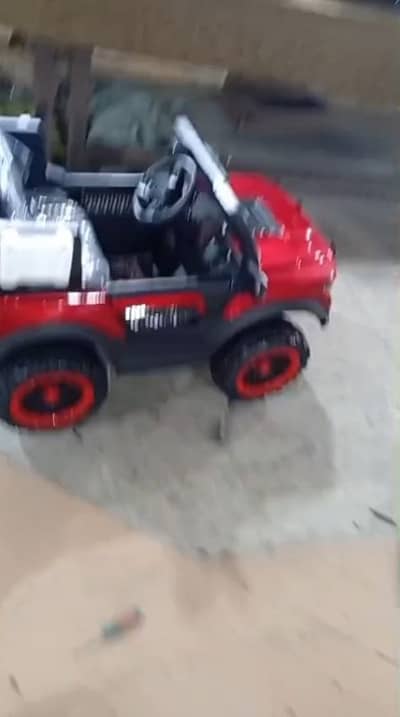 kids car 4 motors 2 batteries
