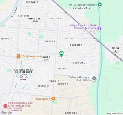 PLOT # U-1135 NDC APPLY RESIDENTIAL PLOT LOCATED IN THE BEST BLOCK OF DHA LAHORE.