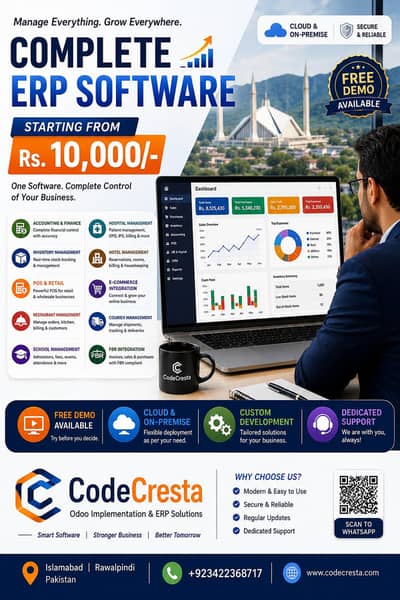 Complete ERP Accounting Software Starting from Rs. 10,000/Month