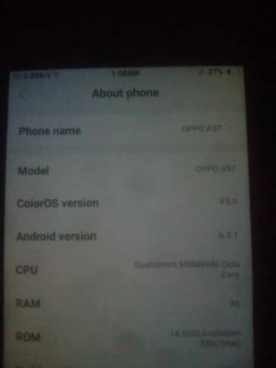 OPPO A57
