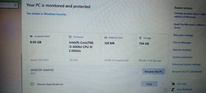 Lenovo laptop for sale