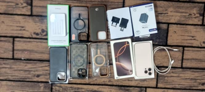 Iphone 16 pro max Non pta Jv 10/11 Cndsn Full box With Ronin  Charger