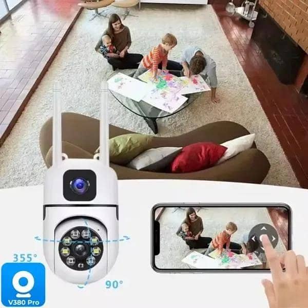 360 view security Camera wifi 2