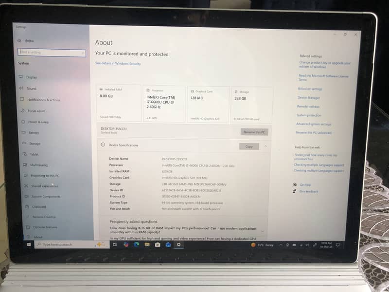 Microsoft Surface Laptop 3